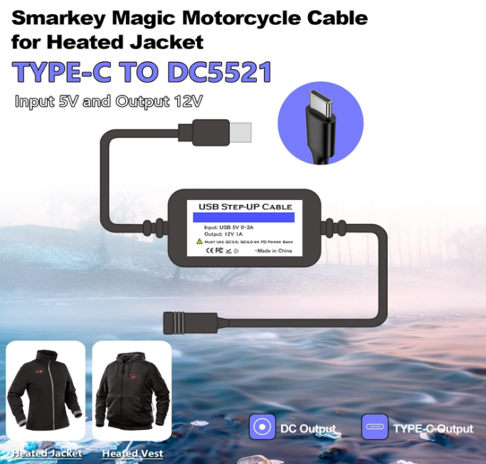 Stay Toasty: Discover the Benefits of the Heated Jacket Step-Up Cable!