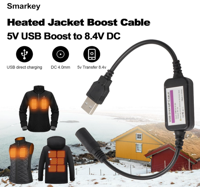 Unleash the Heat: How the Heated Jacket Step-Up Cable Revolutionizes Outdoor Comfort