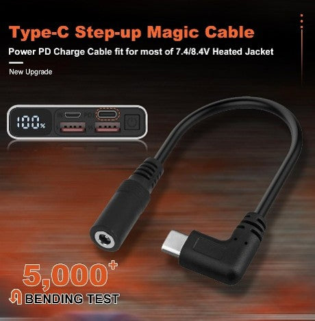 Why the Heated Jacket Step-Up Cable is Your Best Companion for Cold Weather!