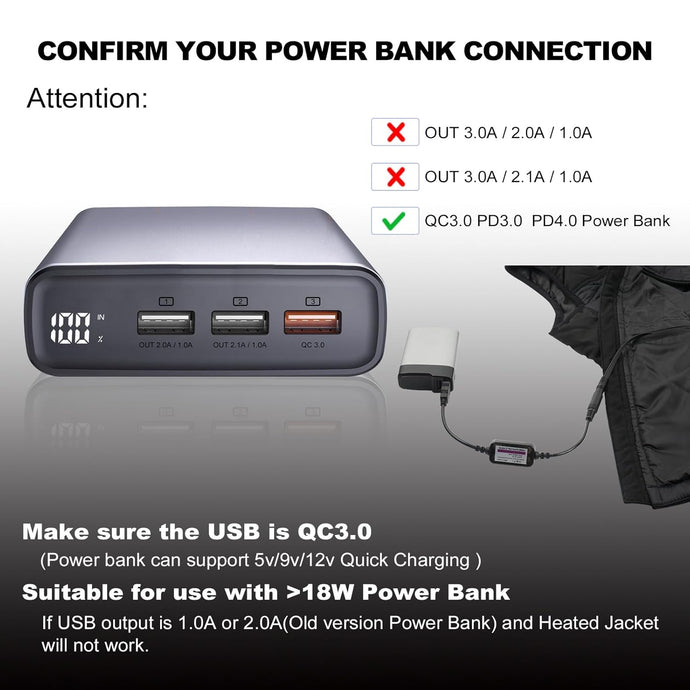 Best Charging Cable for Smarkey Heated Hoodies and Vests