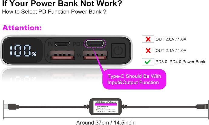 Unlock Mobile Power for Your Heated Jacket with a 9V Step-Up Adapter