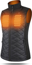 Charger l&#39;image dans la galerie, Smarkey Women&#39;s Battery Heated Jacket with 1pc 5000mah and Charger