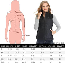 Charger l&#39;image dans la galerie, Smarkey Women&#39;s Battery Heated Jacket with 1pc 5000mah and Charger
