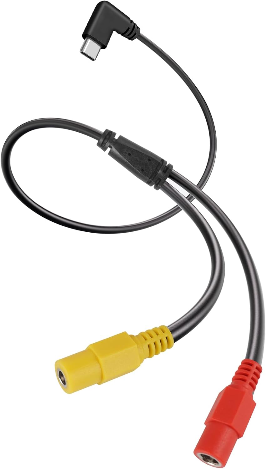 Smarkey Heated Jacket Battery StepUp Adapter Charger Hack Cable for Most of 7.4v 8.4v 12v Heated Jacket - Battery Heated Jacket