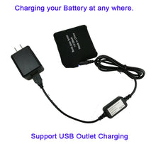 Charger l&#39;image dans la galerie, Smarkey 8.4v Heated Jacket Battery Adapter Charger USB Cable (4.0mm Connector)