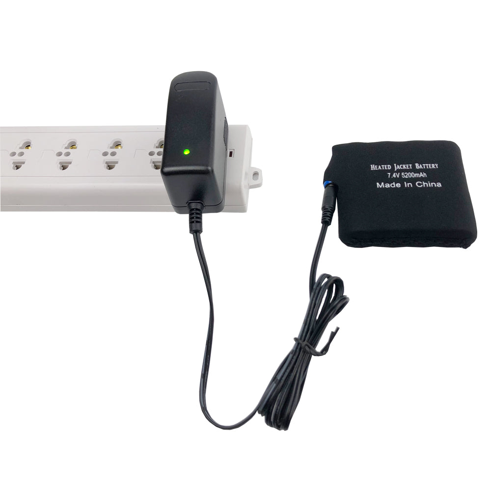 Smarkey 8.4v Heated Jacket Battery Adapter Charger for Heated Jacket, Heated Vest, Heated Hoodie - Battery Heated Jacket