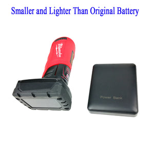 Smarkey 12v Heated Jacket Battery and Charger for Milwaukee, Dewalt, Snap-on, Metabo, Revean, Craftsman, AEG, Royobi, Makita Replacement