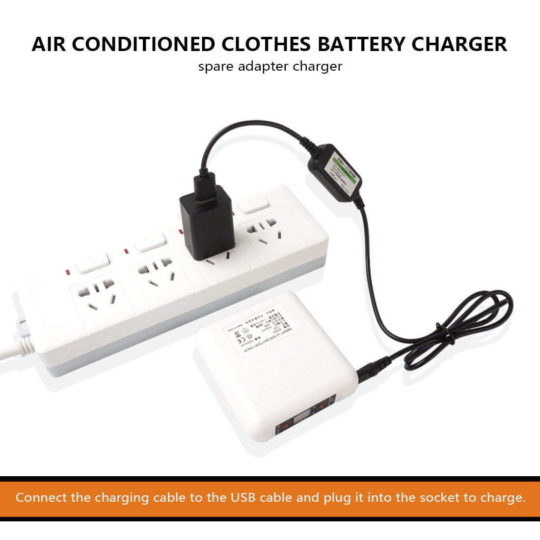 USB boost adapter charging cord DC power supply cable